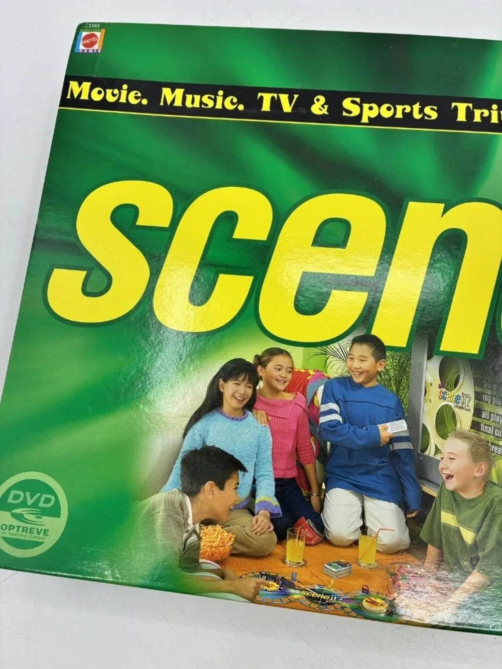 Vintage 2004 Scene It Jr. The DVD Game Movie Music TV Sports Trivia Ages 8+